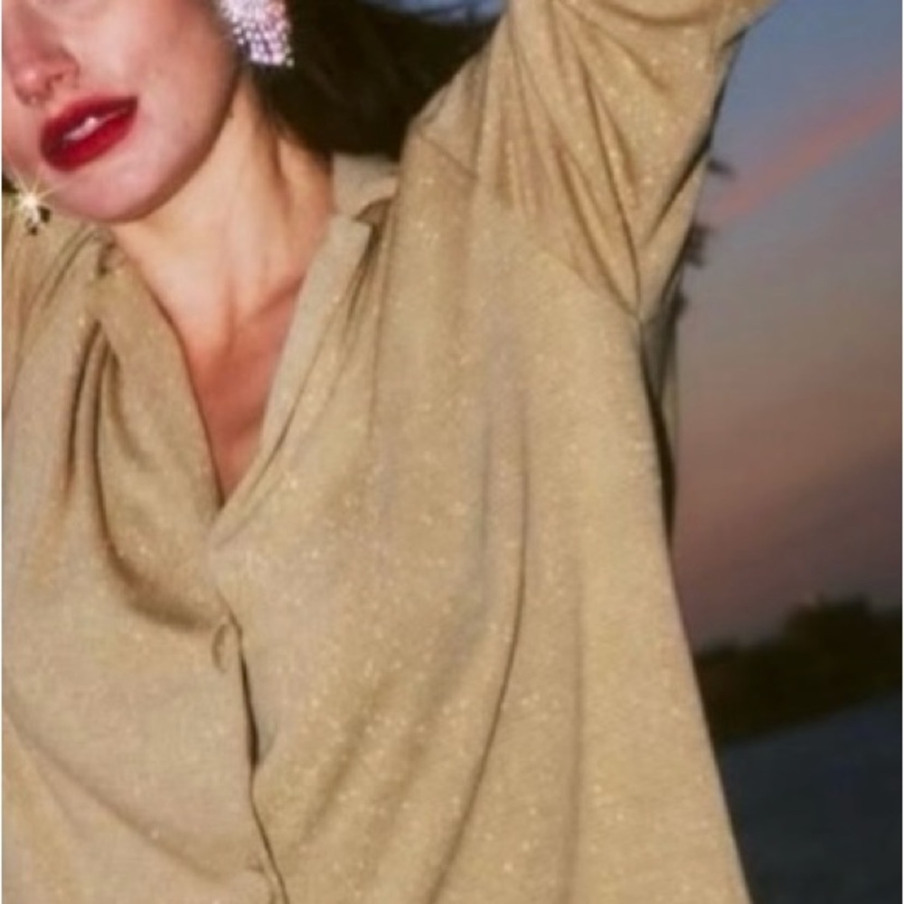 sparkly cardigan by Phoebe Tonkin